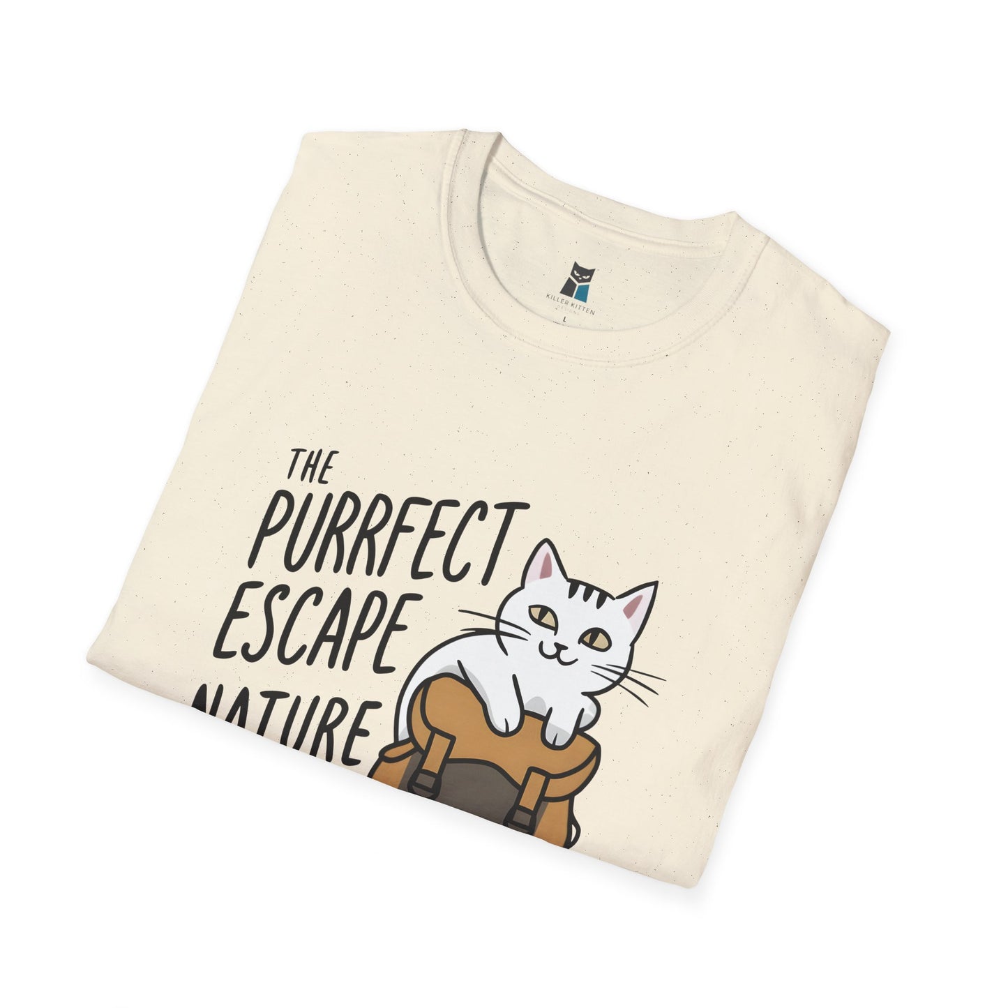 Purrfect Escape Hiking Cat T-Shirt