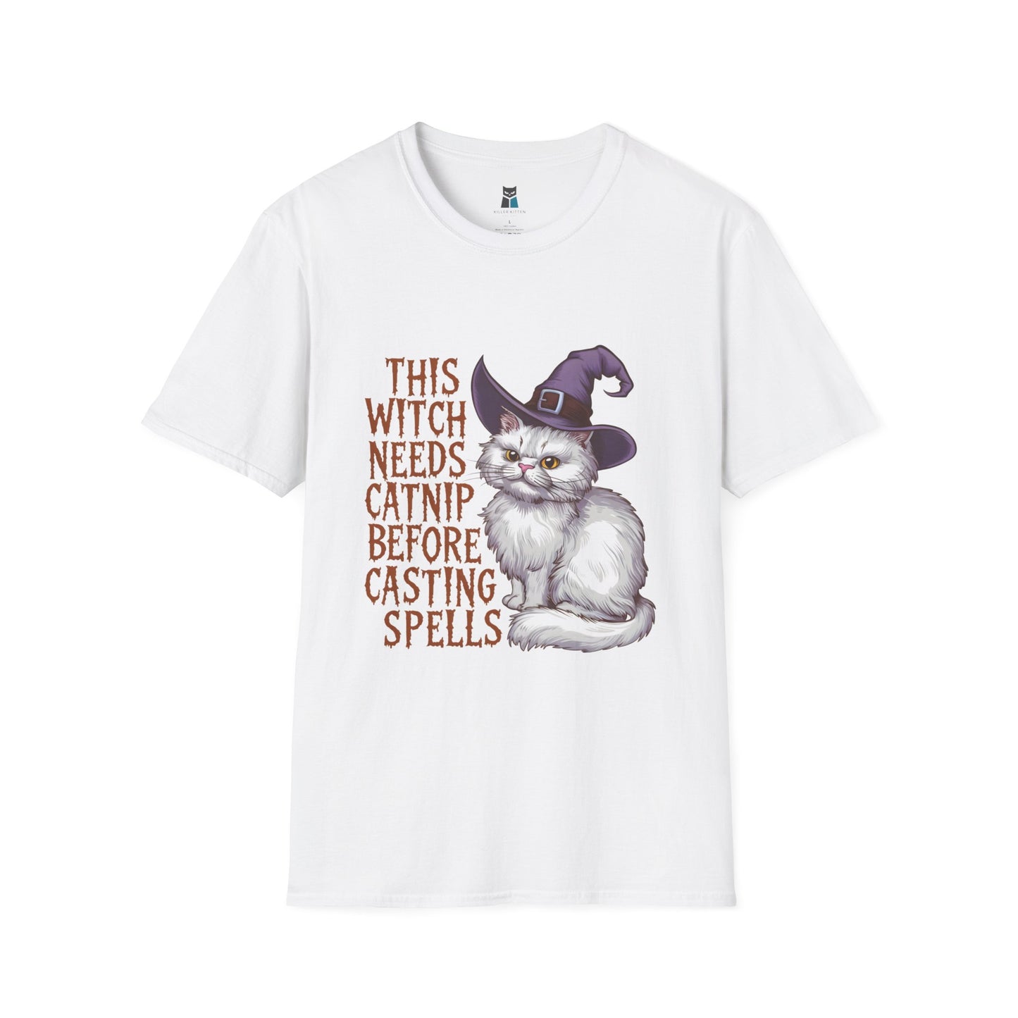 Halloween Catnip Witch T-shirt