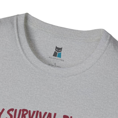 Zombie Apocalypse Survival Cat T-Shirt