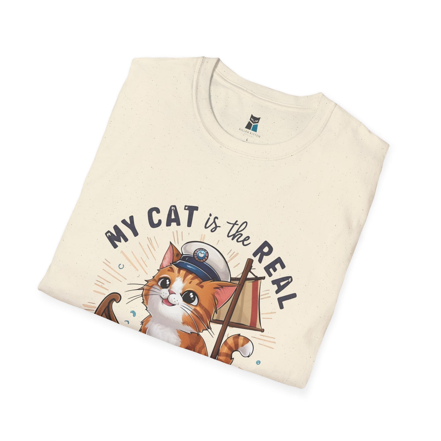 Captain Cat Boating T-Shirt