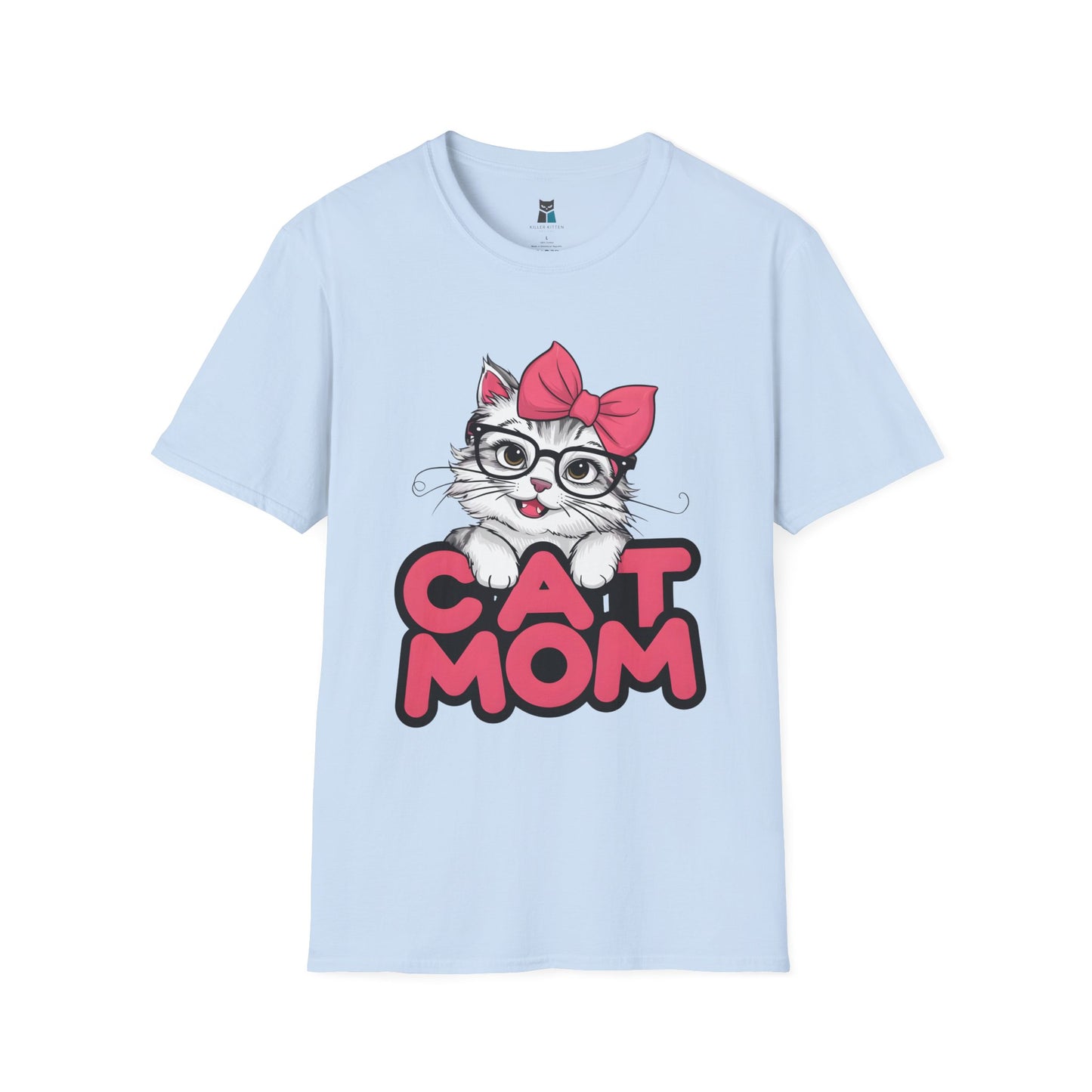 Adorable Cat Mom T-Shirt