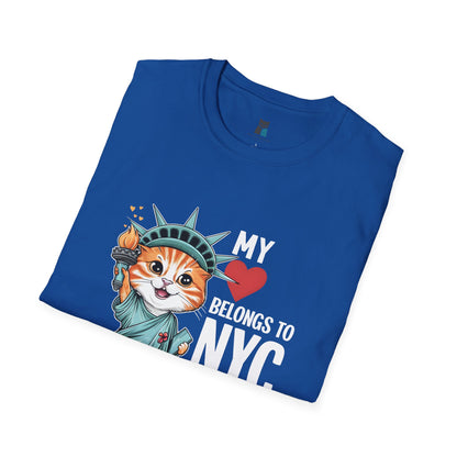 My Heart Belongs to NYC & My Purrfect Cat T-shirt