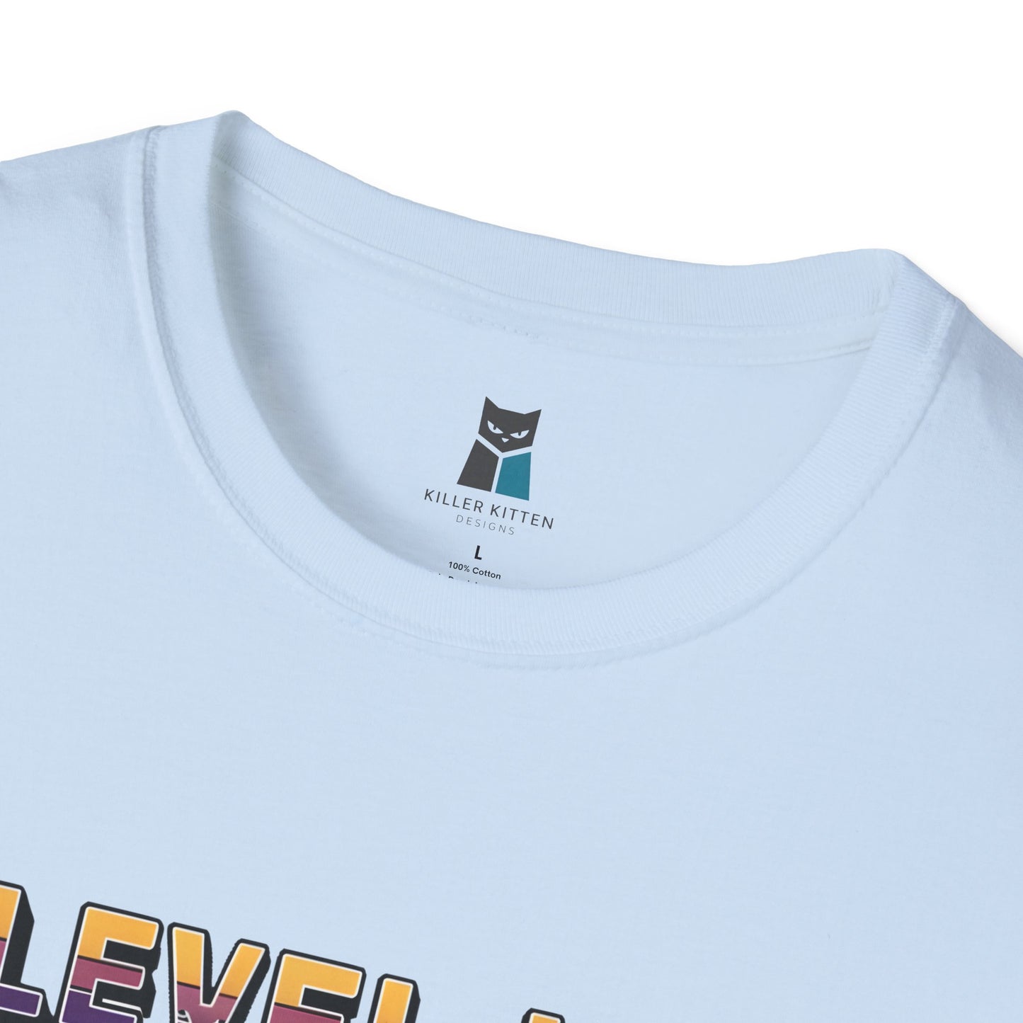 Level Up Gamer Cat T-Shirt