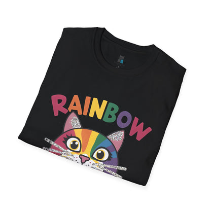 Rainbow Purr-ide Cat T-Shirt