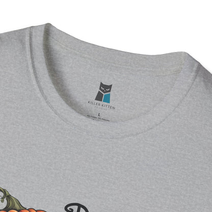 Pumpkin Spice & Purrfect Weather Cozy Fall Vibes Cat T-Shirt