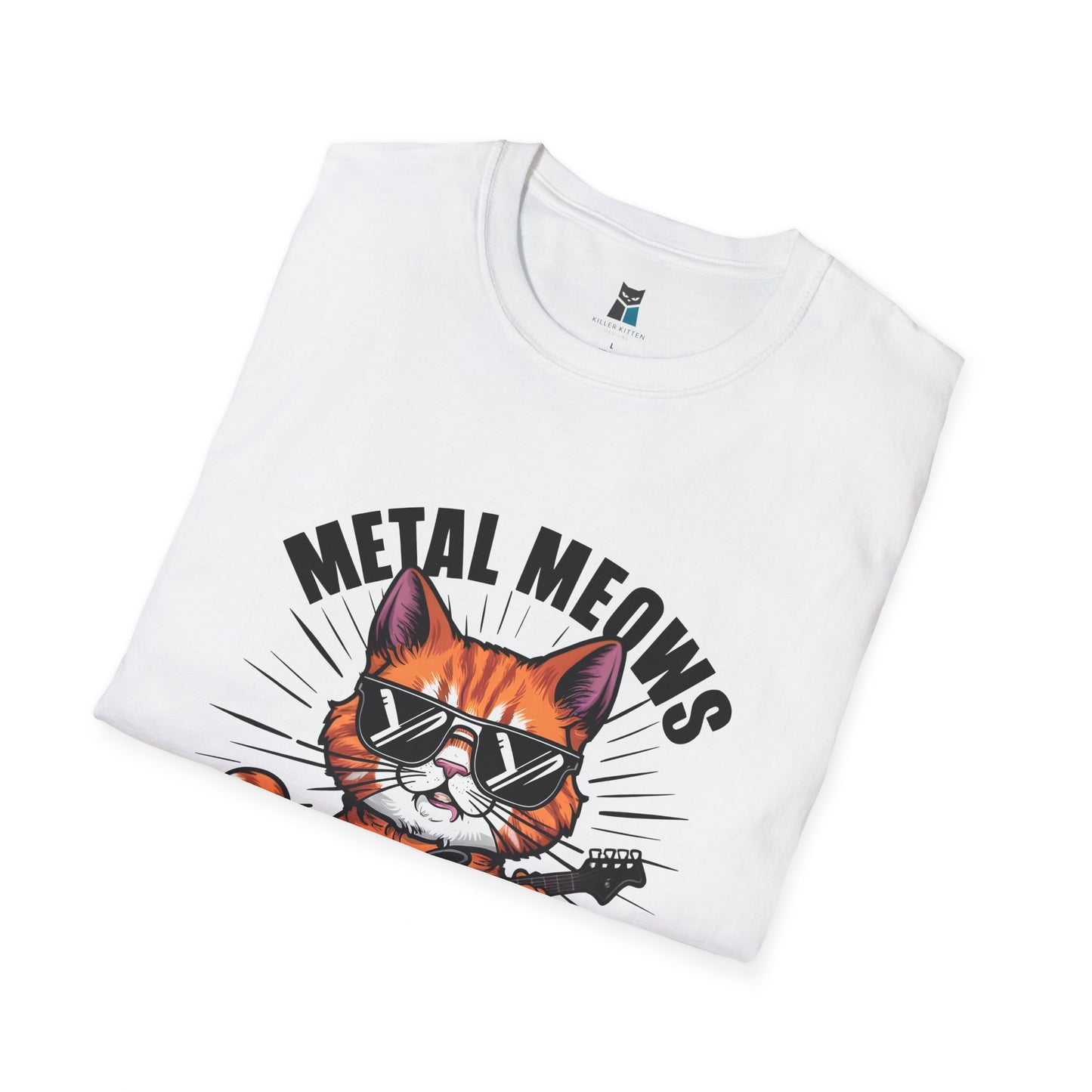 Metal Meows Purrfect Riffs T-Shirt