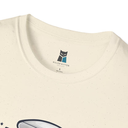 Retired Active Cuddler Navy Cat T-Shirt