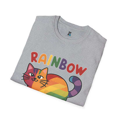 Rainbow Purr-ide Cat T-Shirt