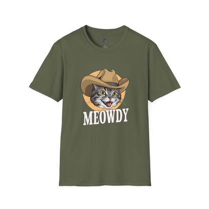 Meowdy Country Style Cat T-Shirt