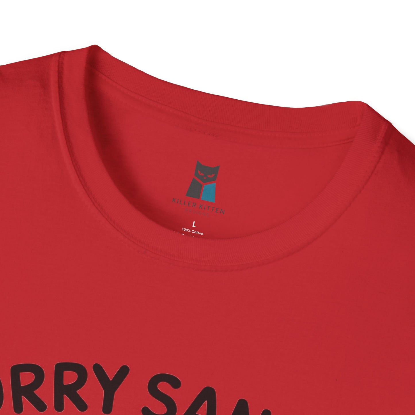 'Sorry Santa, I've Been Naughty' Christmas Cat T-Shirt