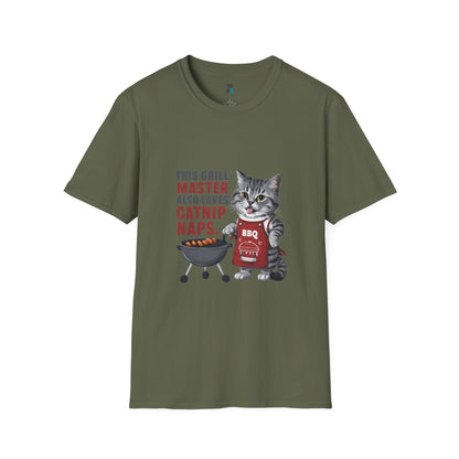 Grill Master Catnip Naps T-Shirt