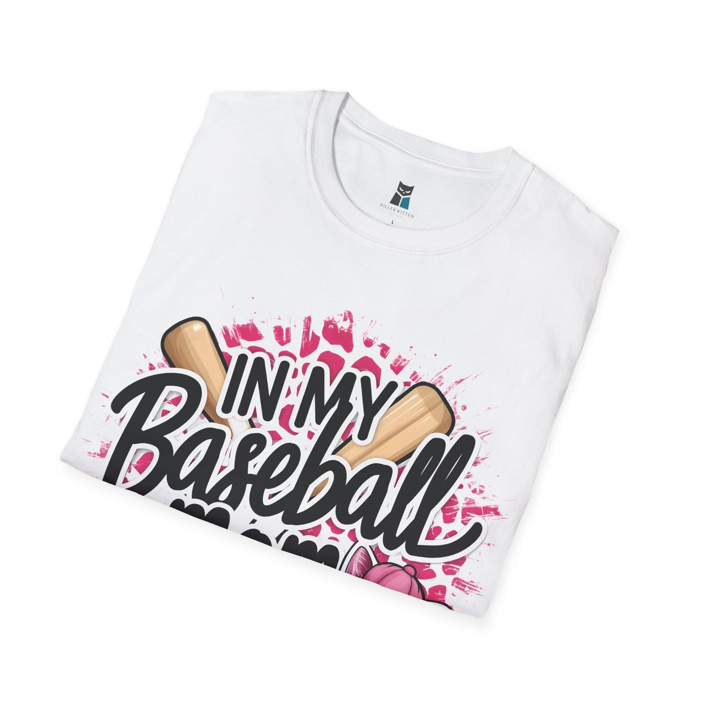 Baseball Mom Era Cat Lover T-Shirt