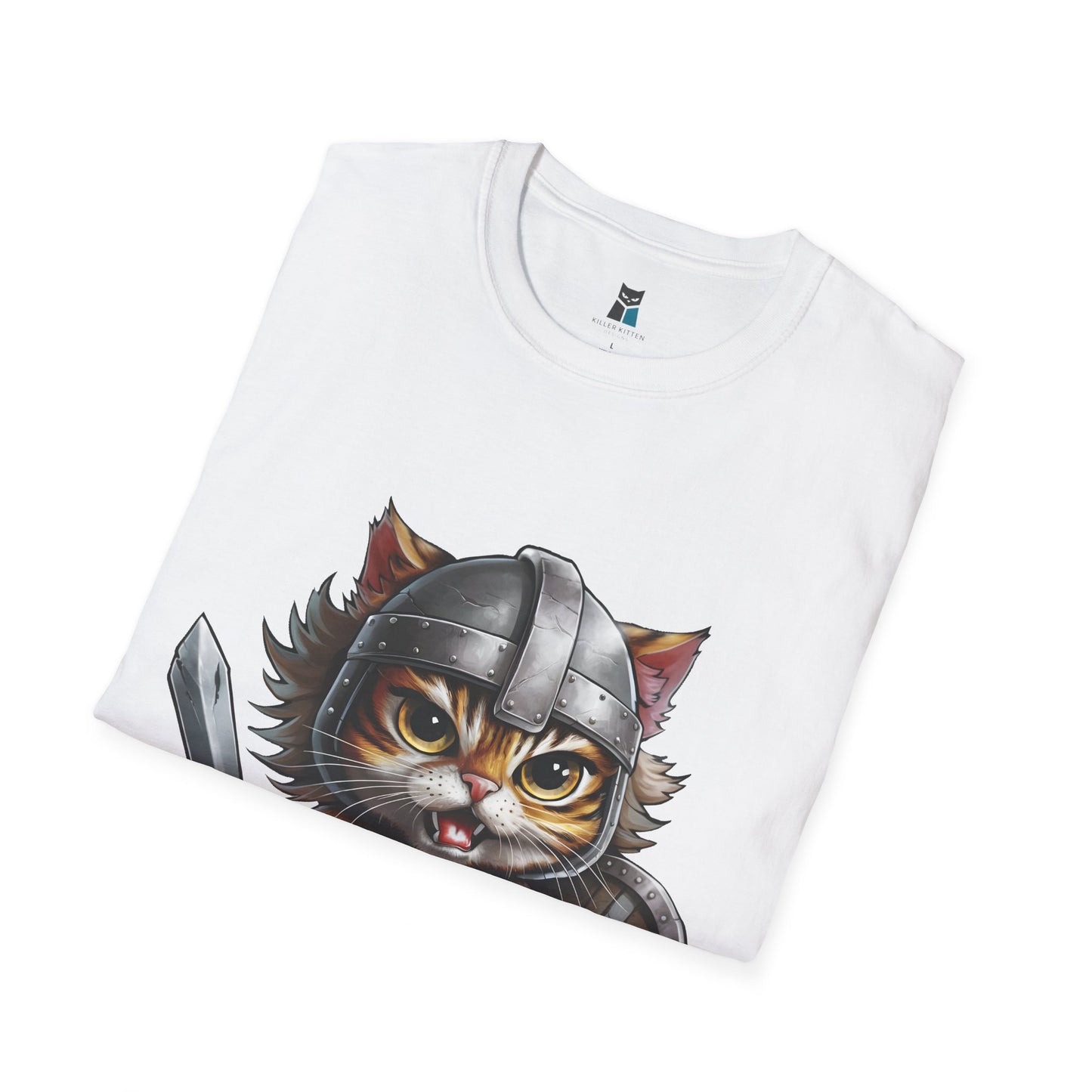 Fantasy Warrior Cat T-Shirt