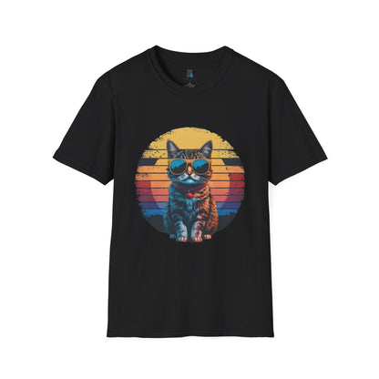 Retro Cool Cat T-Shirt