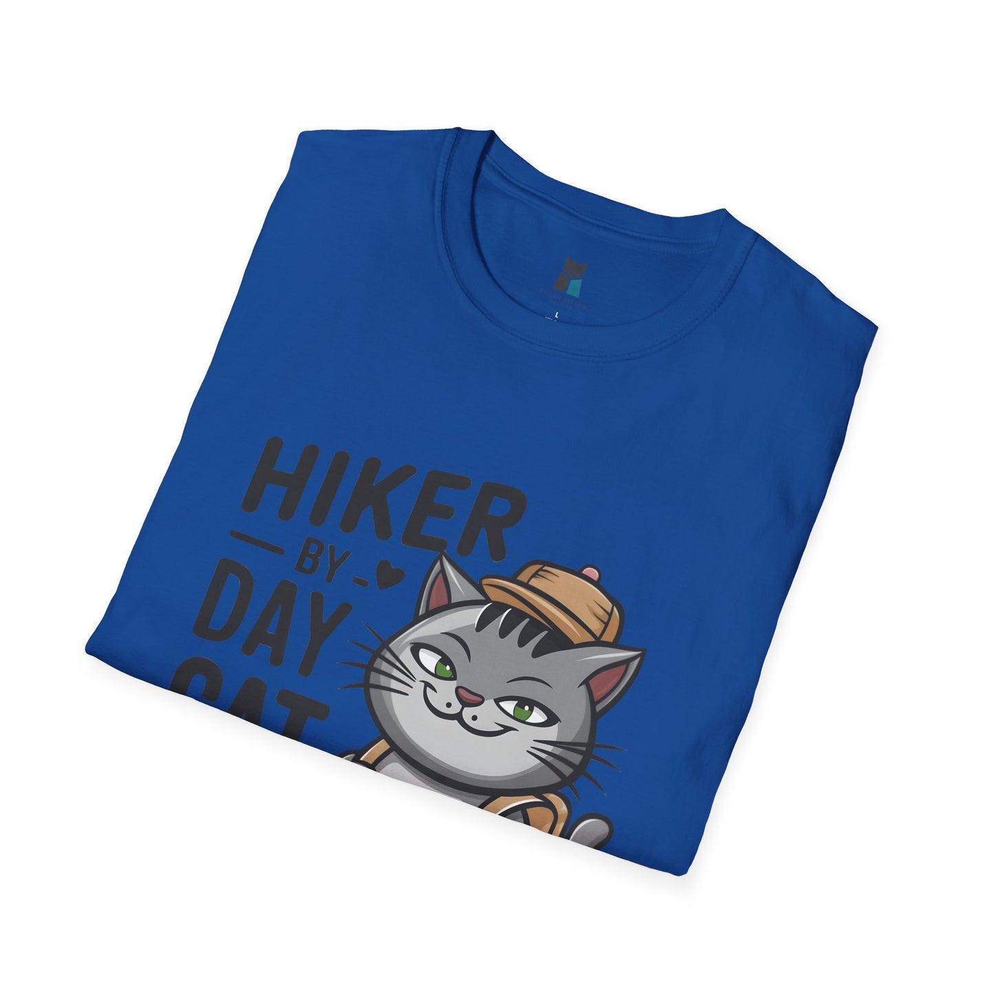 Hiker by Day, Cat Cuddler by Night T-Shirt