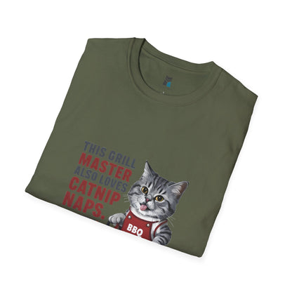 Grill Master Catnip Naps T-Shirt