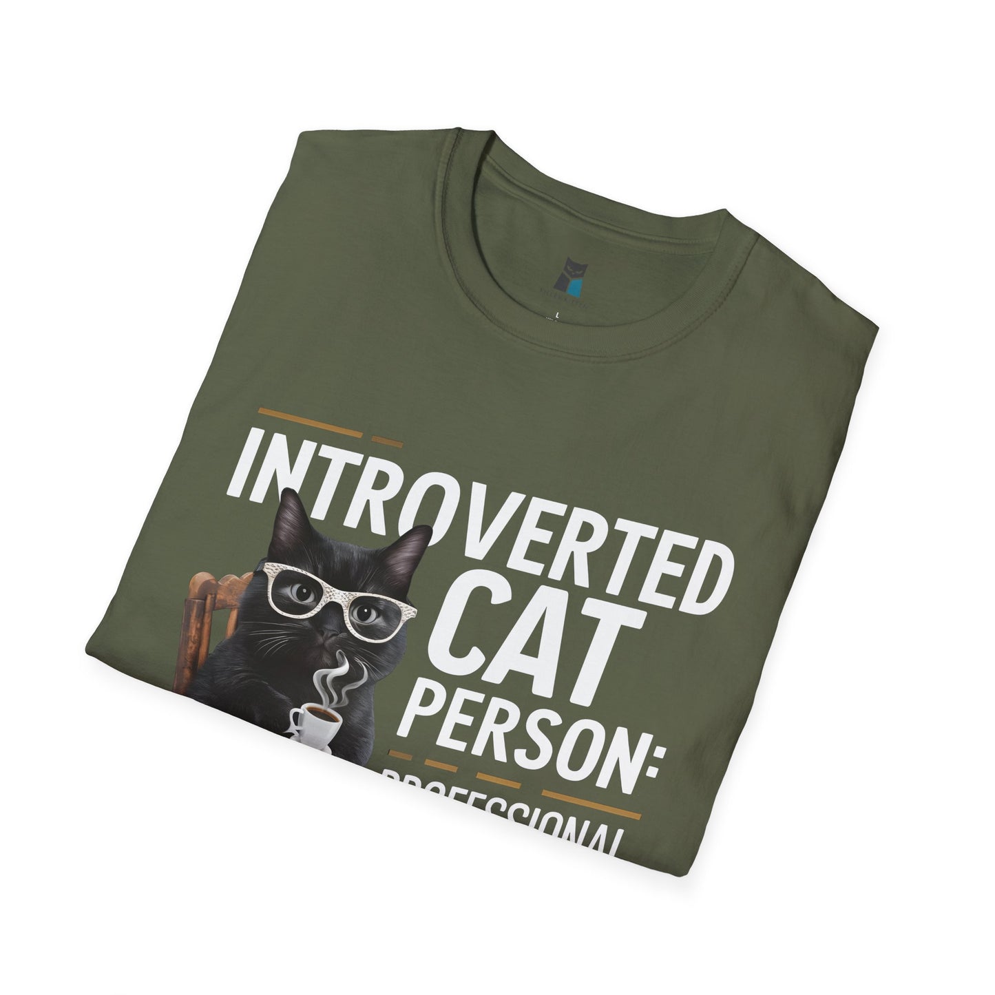 Introverted Cat Person T-Shirt