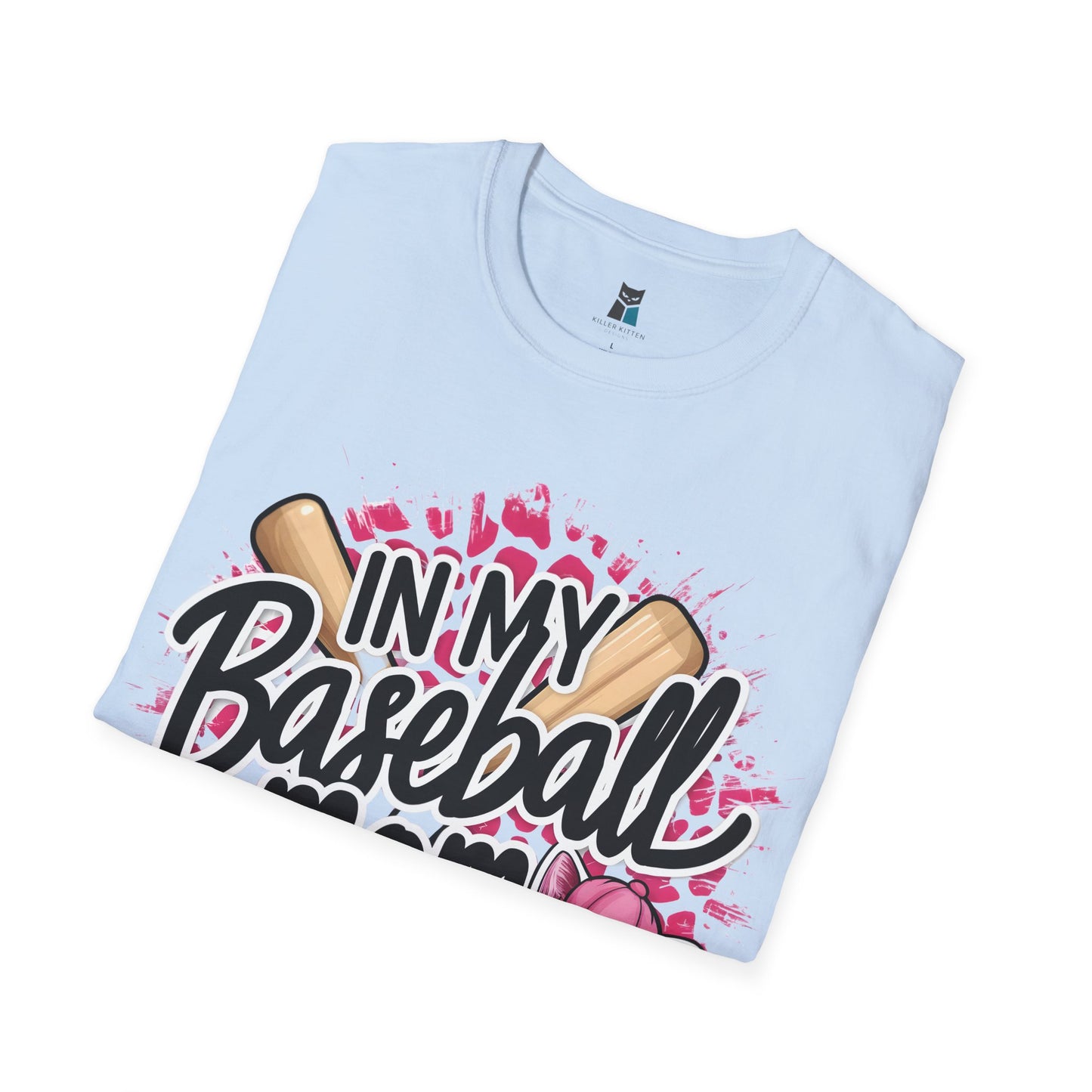 Baseball Mom Era Cat Lover T-Shirt