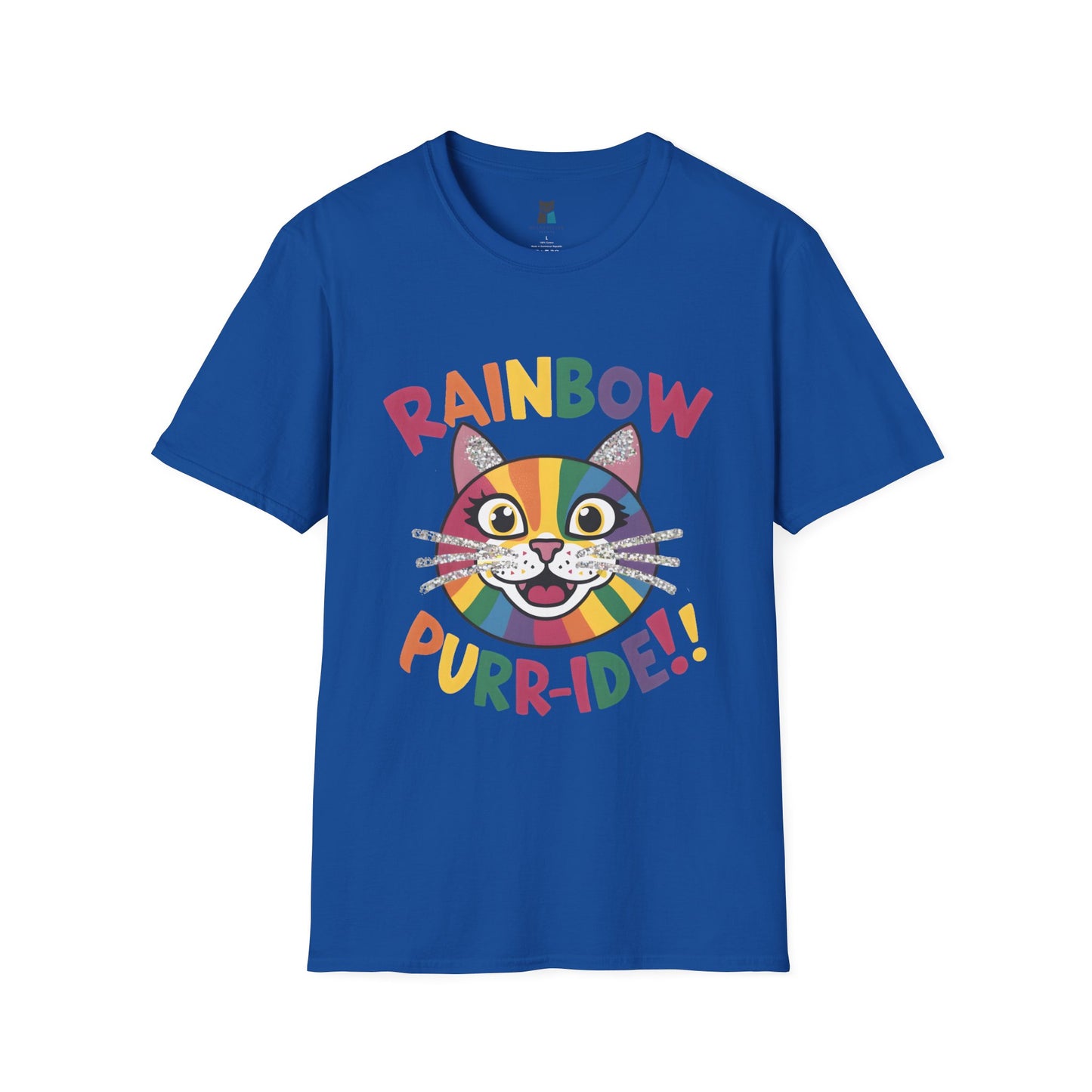 Rainbow Purr-ide Cat T-Shirt