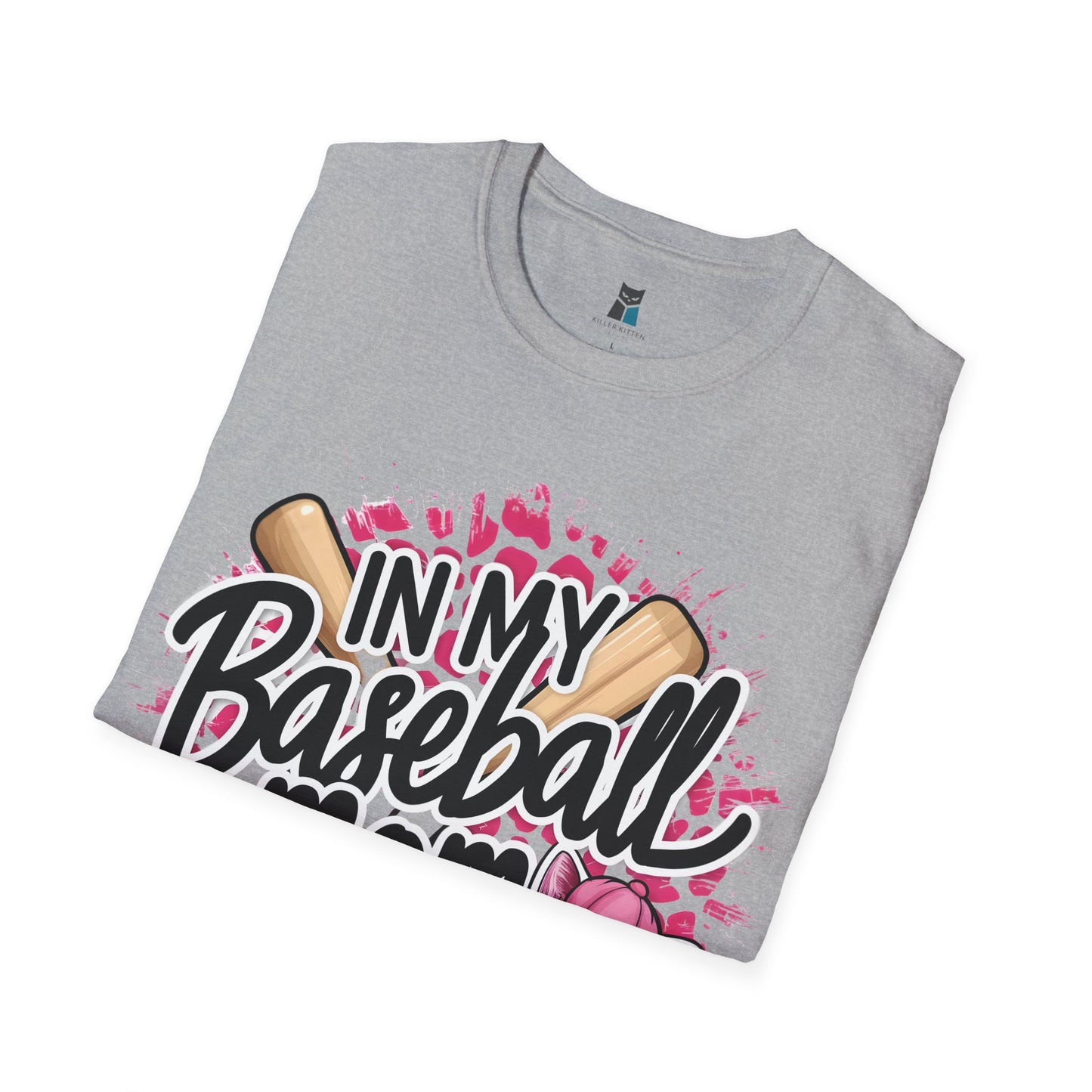 Baseball Mom Era Cat Lover T-Shirt