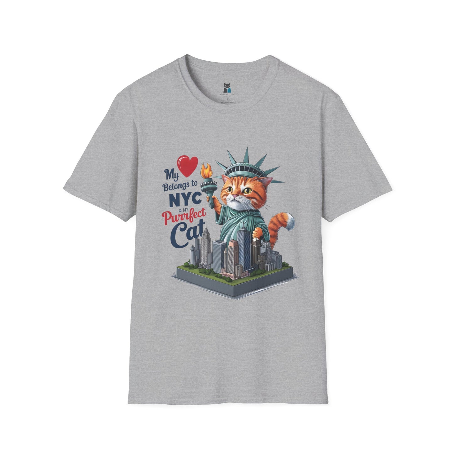 My Heart Belongs to NYC & My Purrfect Cat T-shirt