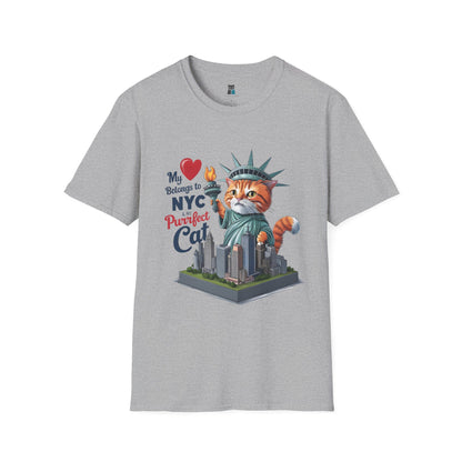 My Heart Belongs to NYC & My Purrfect Cat T-shirt