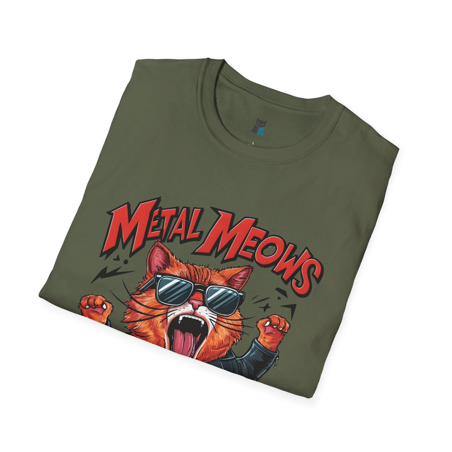 Metal Meows Purrfect Riffs T-Shirt