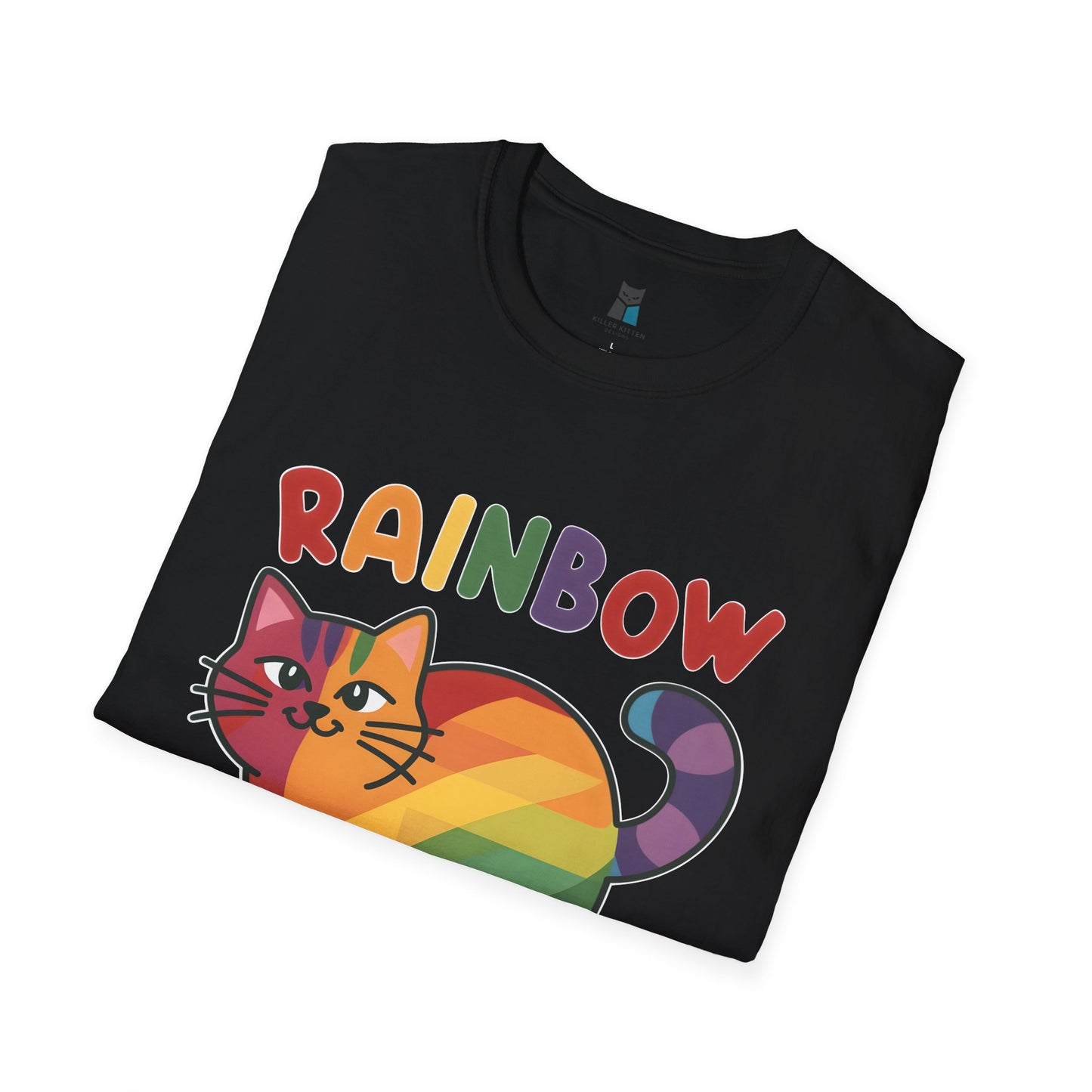 Rainbow Purr-ide Cat T-Shirt