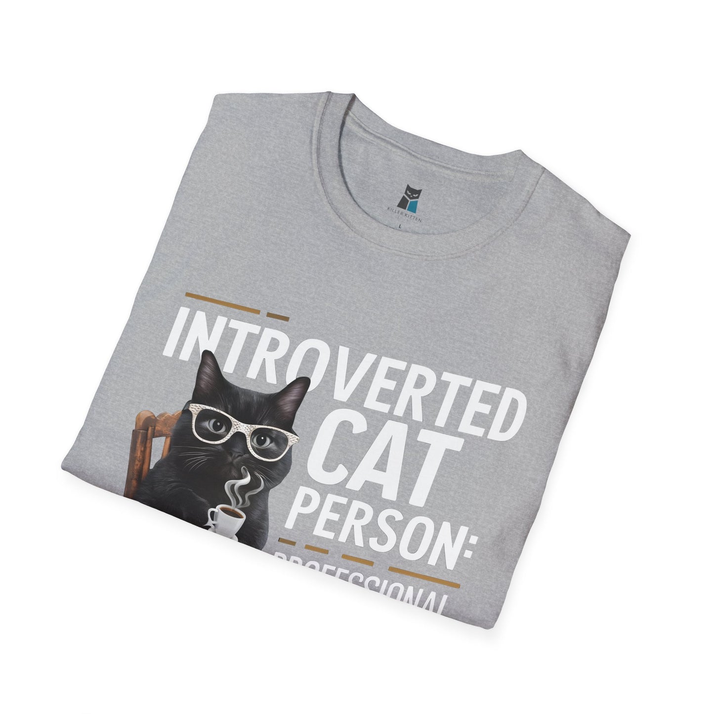 Introverted Cat Person T-Shirt