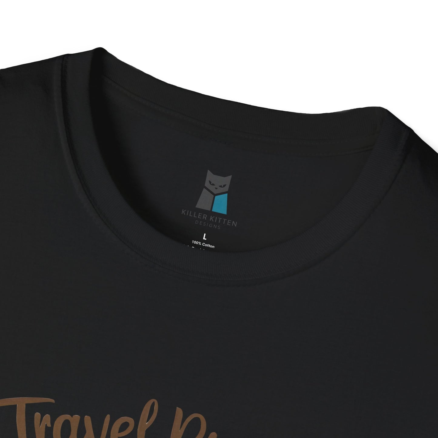 We Travel Purrfectly Together RV Camper Cat T-Shirt