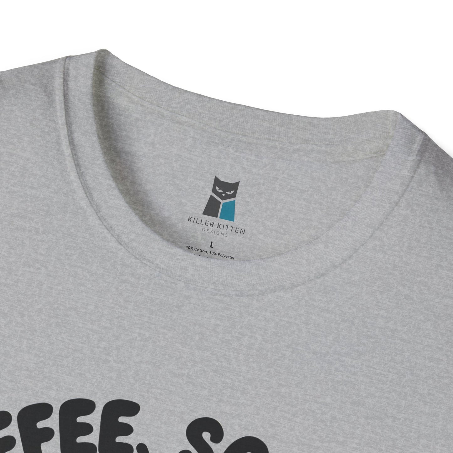 Coffee, Scrubs, and Cattitude Cute Nurse Cat T-Shirt