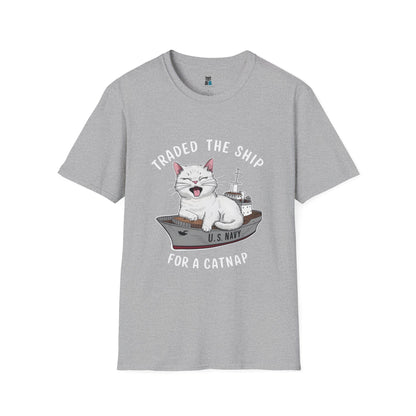 U.S. Navy Retired Cat Lover T-Shirt