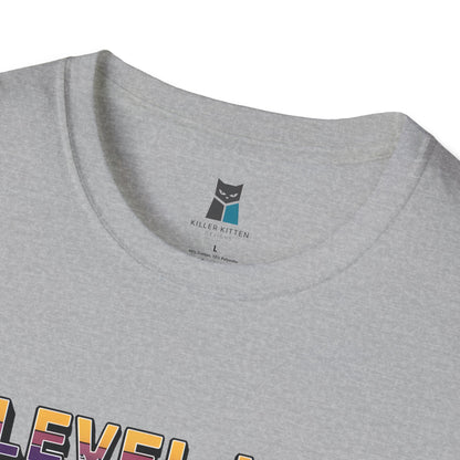 Level Up Gamer Cat T-Shirt