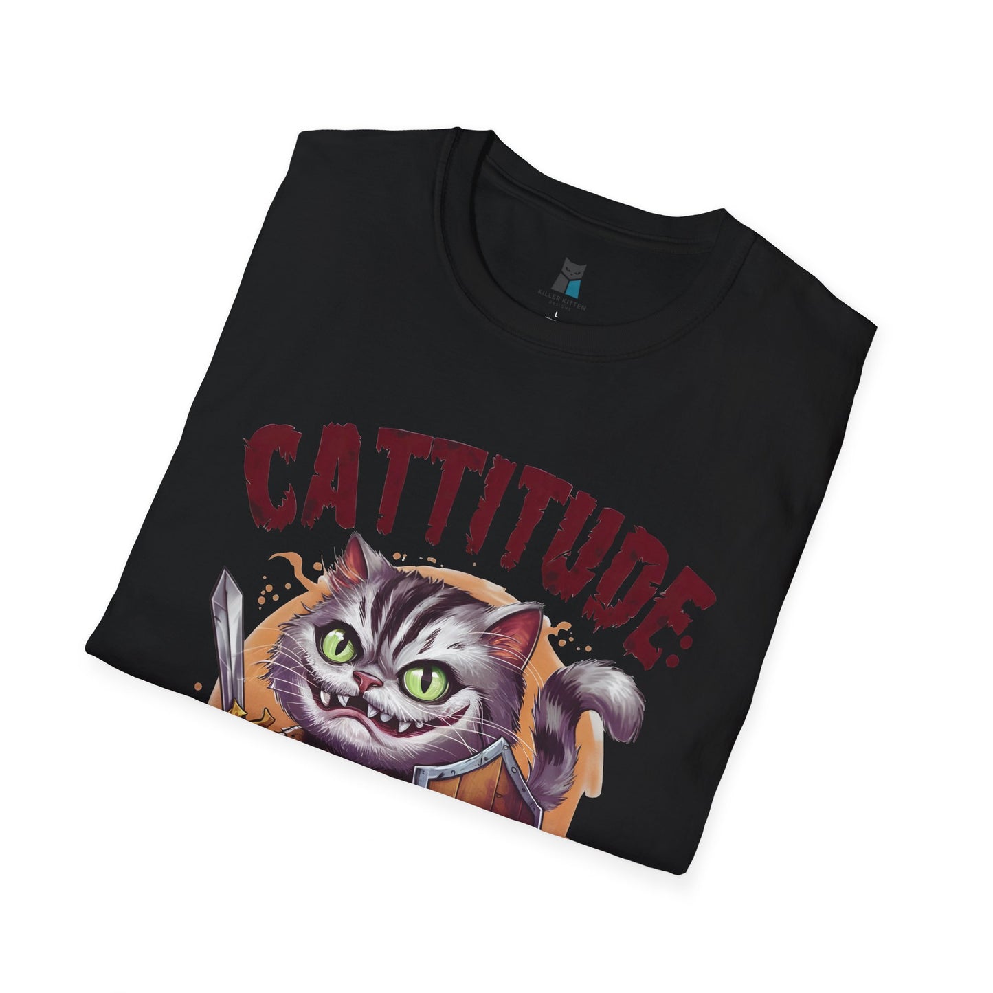 Cattitude Zombie Apocalypse T-Shirt