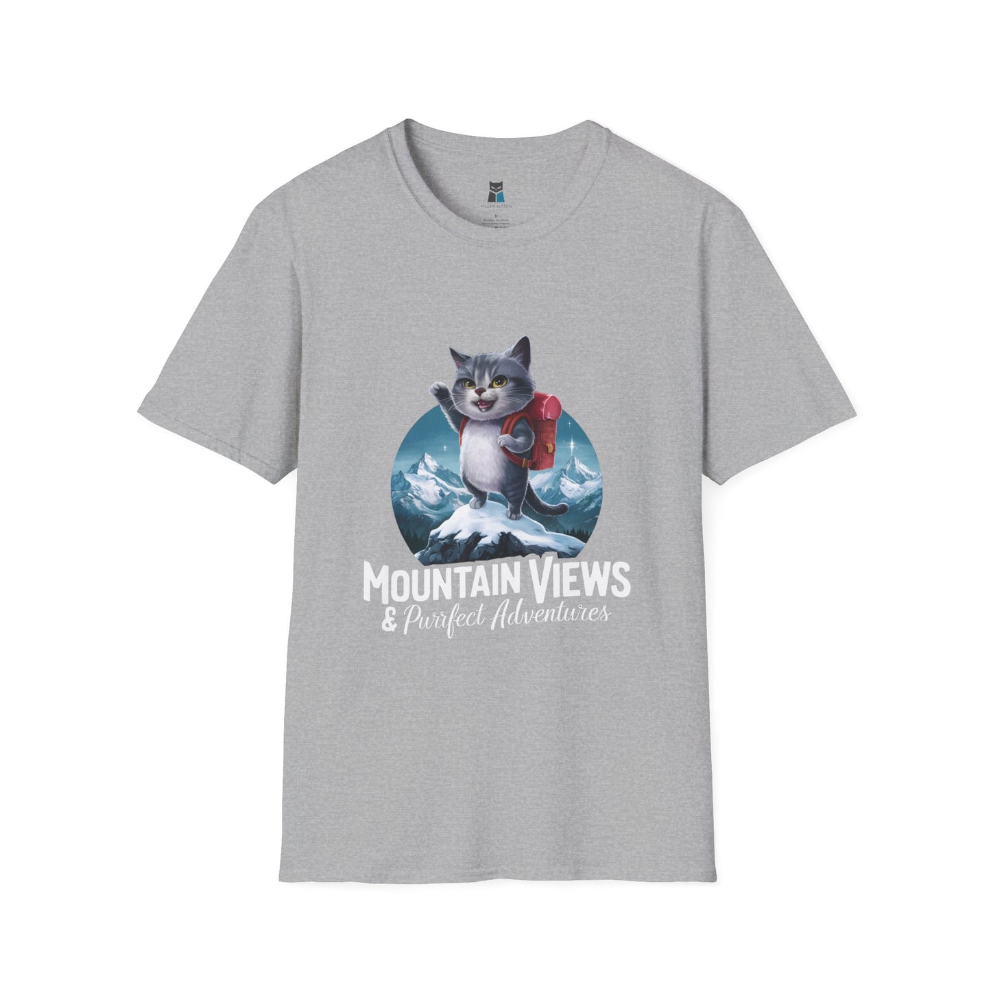 Mountain Adventures Cat T-Shirt