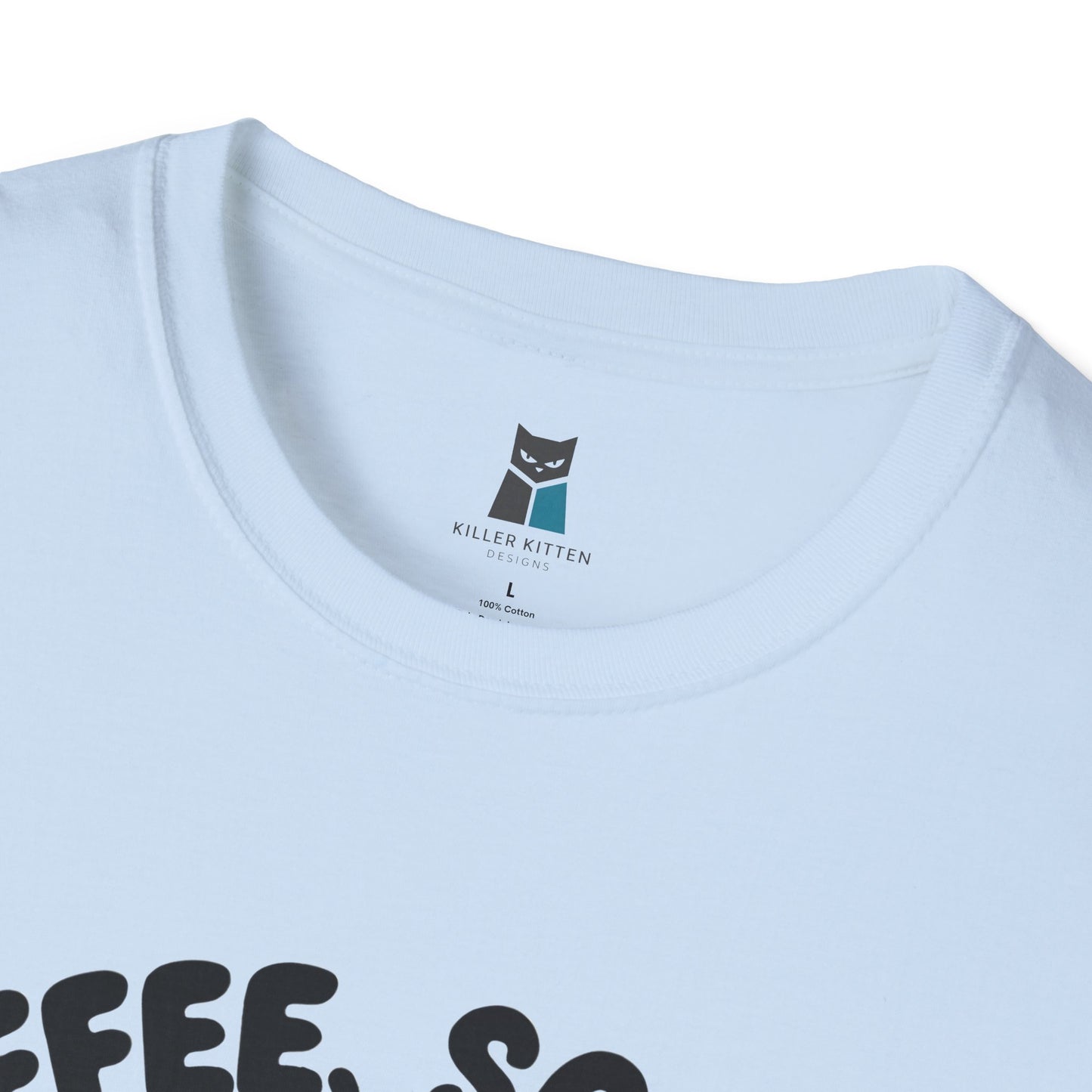 Coffee, Scrubs, and Cattitude Cute Nurse Cat T-Shirt