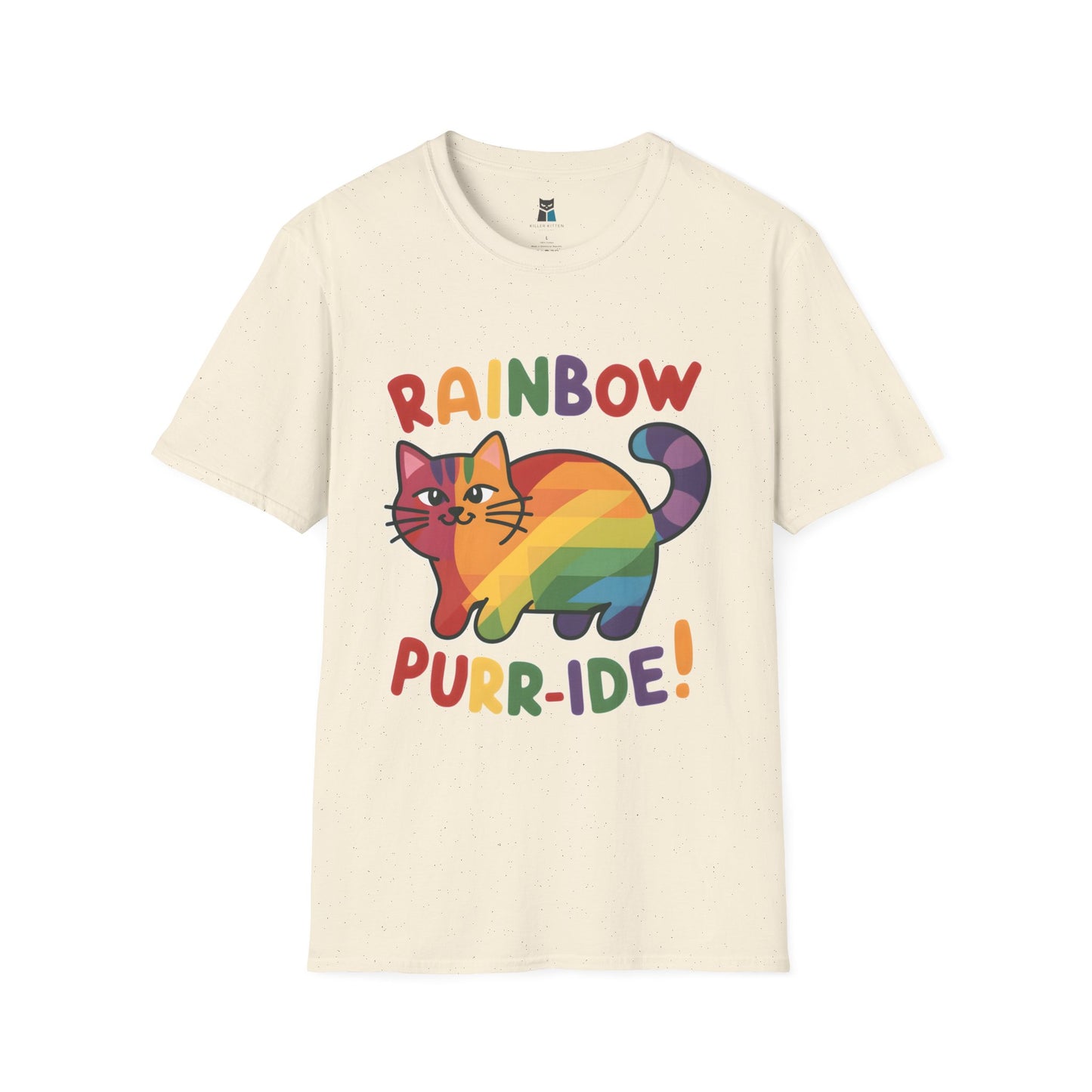 Rainbow Purr-ide Cat T-Shirt