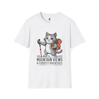 Hiking Adventure Cat T-Shirt