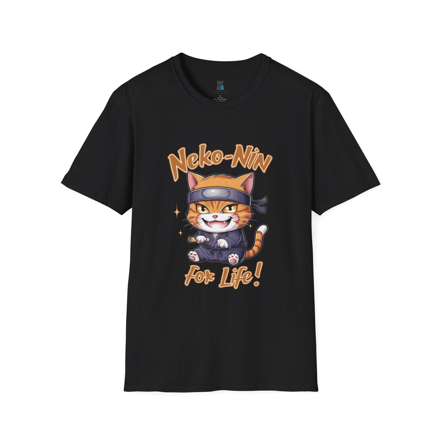 Neko-Nin For Life! Anime Cat Lover T-Shirt