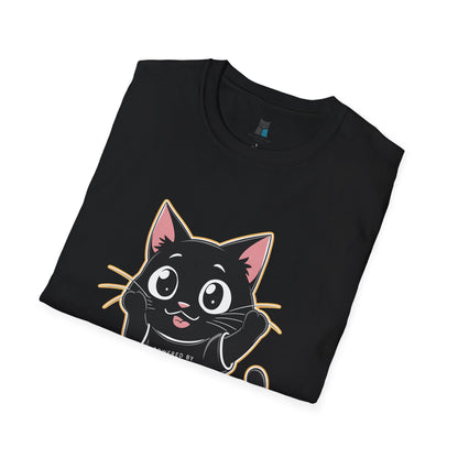 Kawaii Ramen Cat Anime T-Shirt