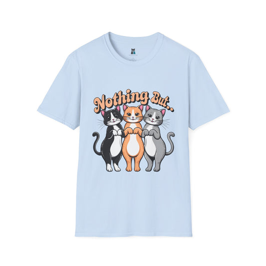 Nothing But Cute Cat Trio T-shirt