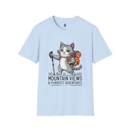 Hiking Adventure Cat T-Shirt