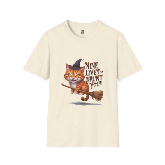 Spooky Cat Halloween T-Shirt