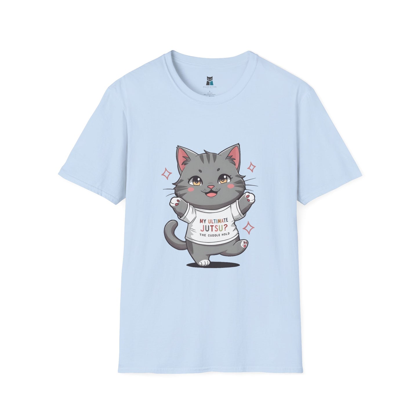 Kawaii Jutsu Cat Anime T-Shirt