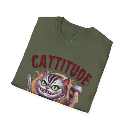 Cattitude Zombie Apocalypse T-Shirt