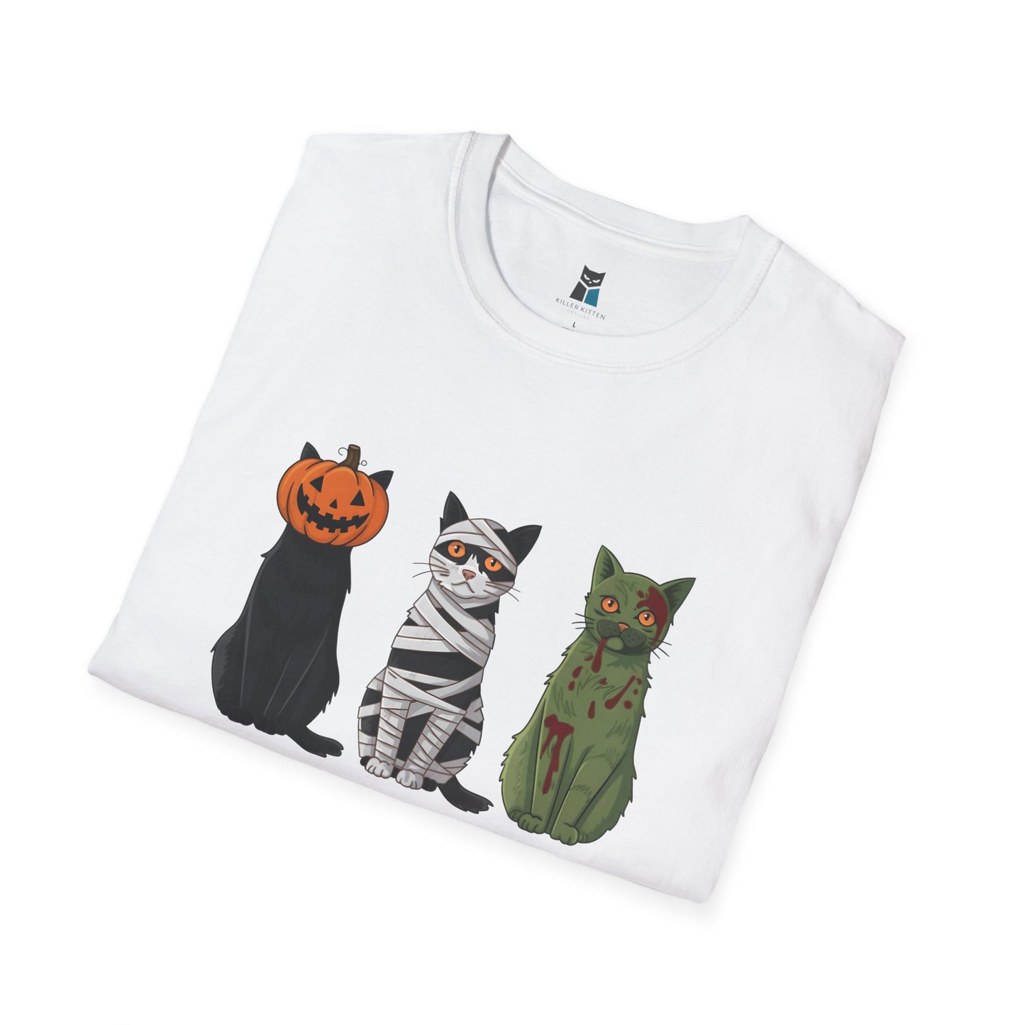 Spooky Cats Halloween T-Shirt