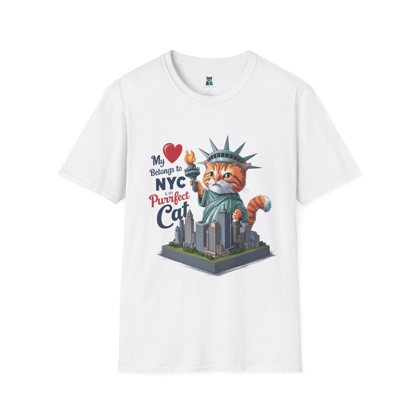 My Heart Belongs to NYC & My Purrfect Cat T-shirt