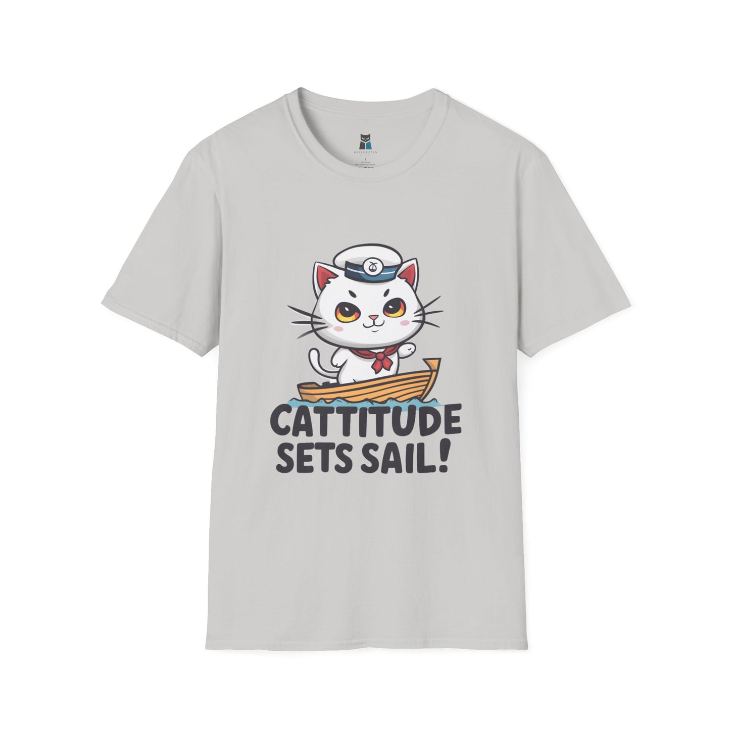 Cattitude Sets Sail T-Shirt