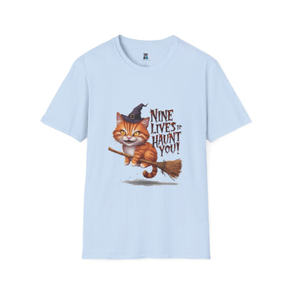 Spooky Cat Halloween T-Shirt