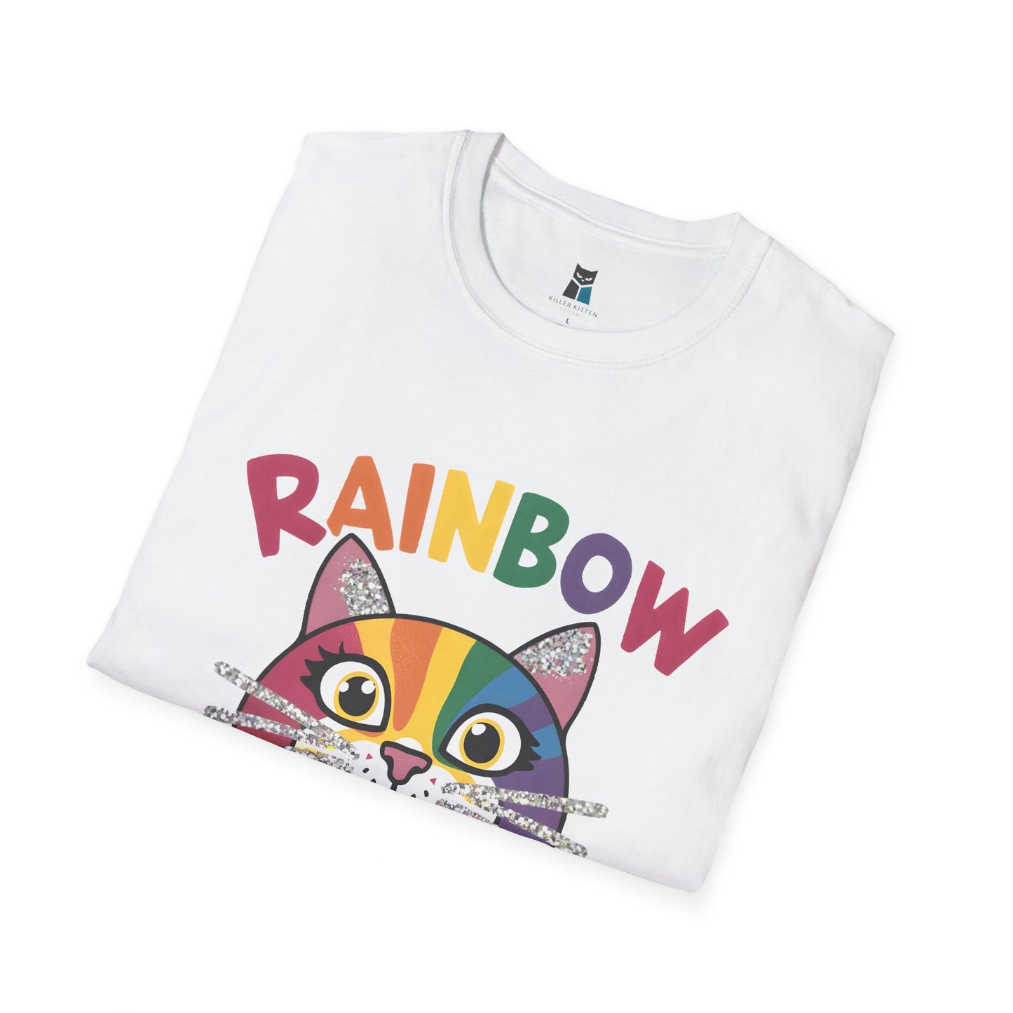 Rainbow Purr-ide Cat T-Shirt